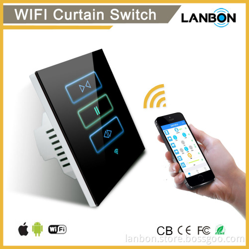 Lanbon L6-HS Series Eu Remote controller home automation system electric curtain motor wireless remote control